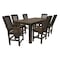 Highwood Usa Lehigh 7pc Rectangular Counter Height Outdoor Patio Furniture Dining Set 84 x 42 AD-ST7LH2CO5BA-ACE - alternate 1